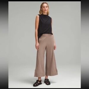 lululemon athletica Tan Wide Leg Pants